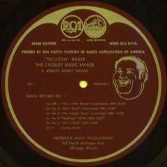 Crosley disc label