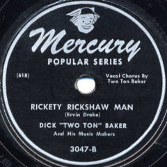 Rickety Rickshaw Man record label