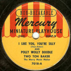 I Like You, You're Silly record label