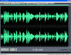 screen shot of washed, auto-declicked, NR50, manual cleanup, EQ, & adjusted levels disc